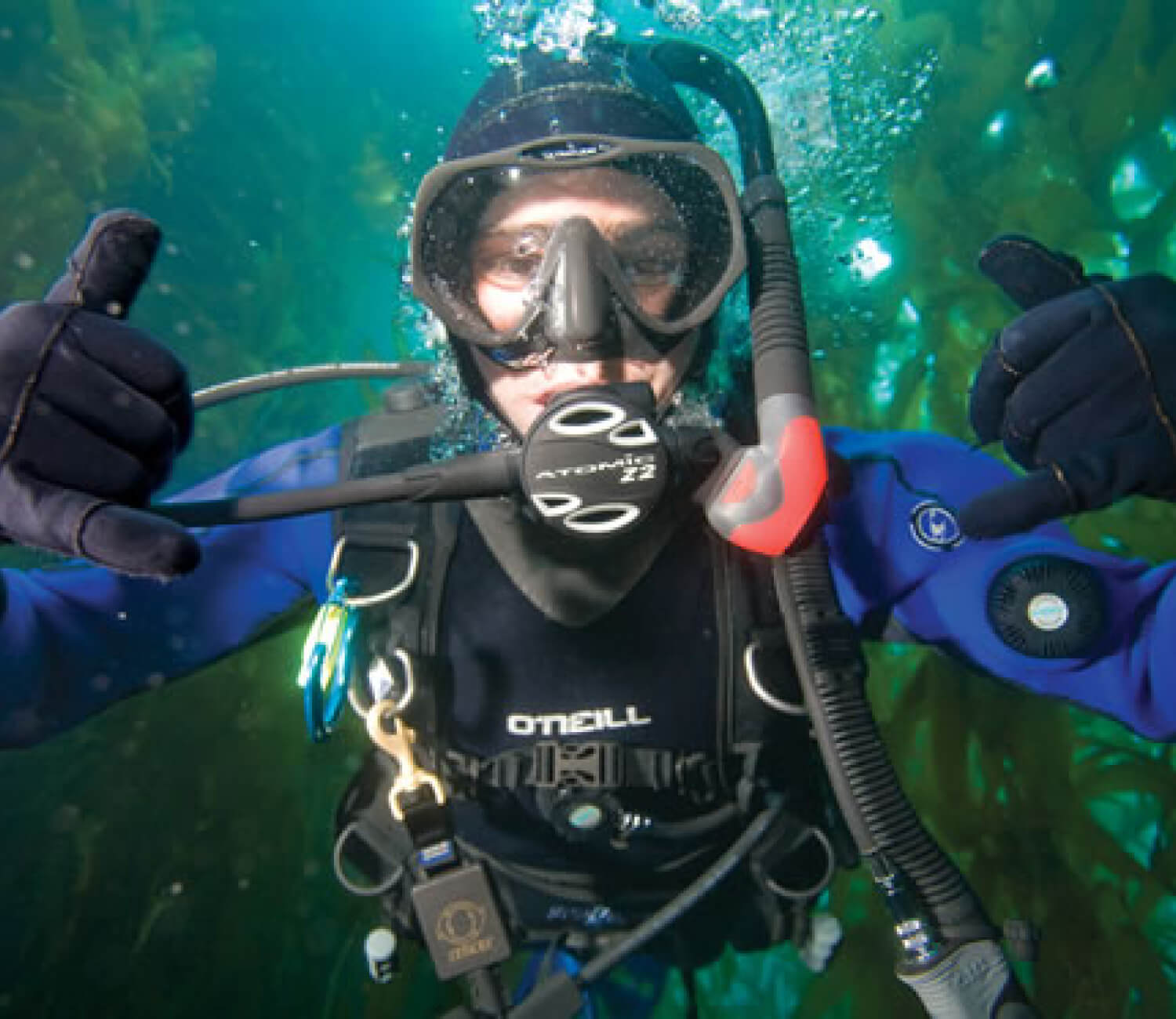 Buceo con Traje Seco
